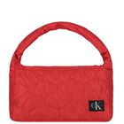 Girls Red Logo Quilted Shoulder Bag, 2, hi-res