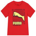 Boys Red Logo T-Shirt, 2, hi-res