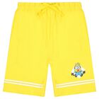 Boys White & Yellow Minions Shorts Set, 1, hi-res