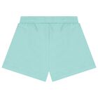 Girls Aqua Shorts, 3, hi-res
