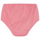 Baby Girls Pink Polo Bear Dress Set, 1, hi-res