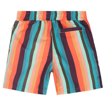 Boys Multi-Colored Swim Shorts