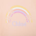 Girls Pink Logo T-Shirt, 1, hi-res