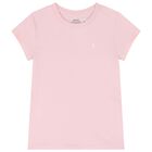 Girls Pink Logo T-Shirt, 1, hi-res