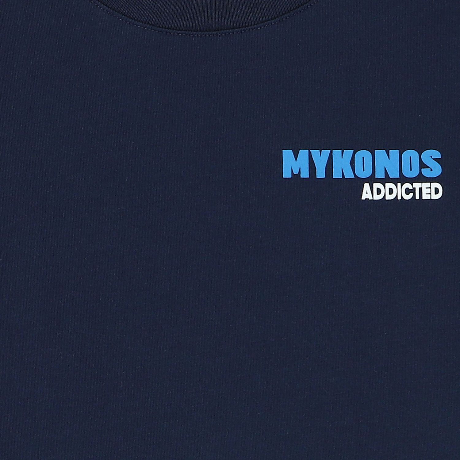 Boys Navy Mykonos T-Shirt, 1, hi-res