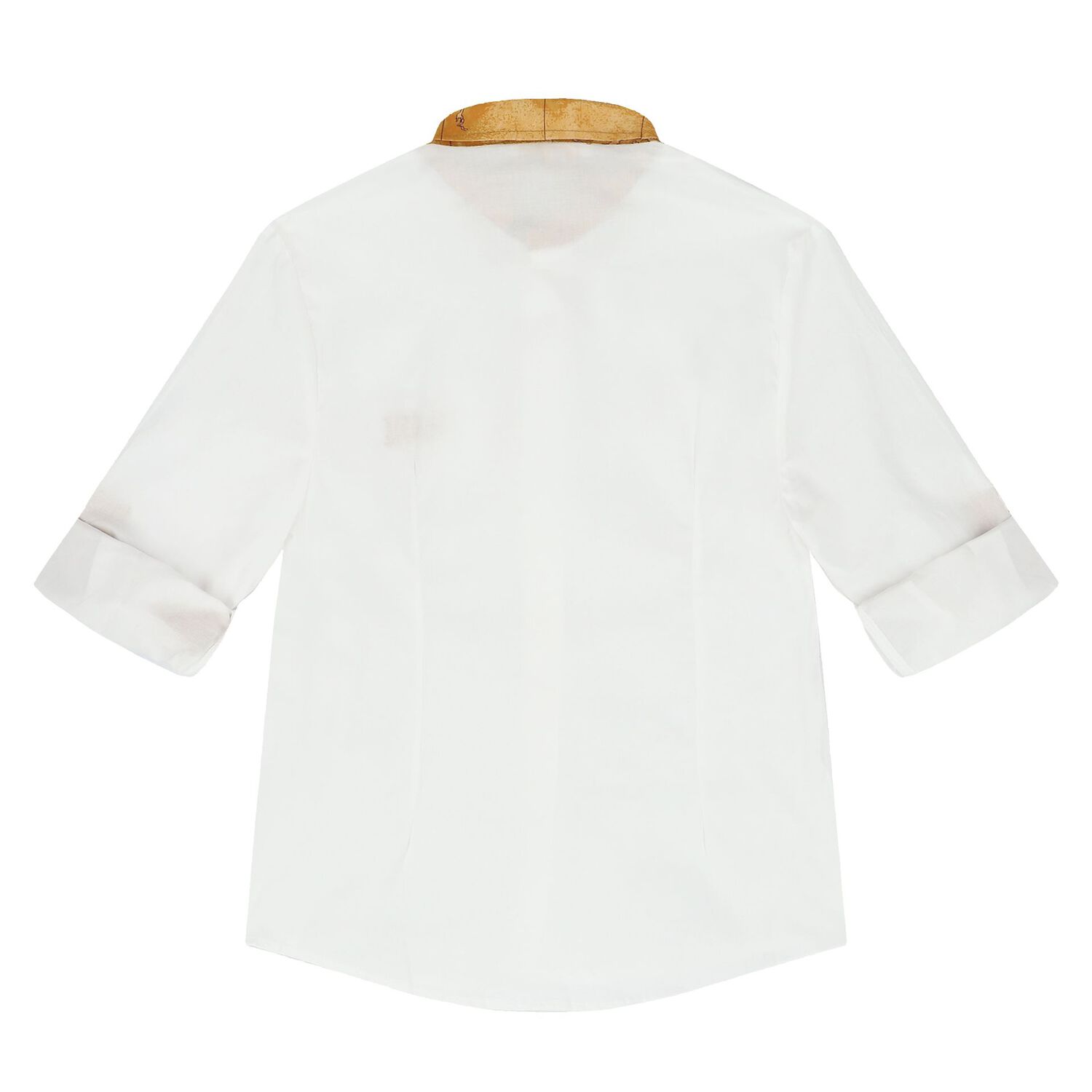 Boys White Logo Shirt, 1, hi-res image number null
