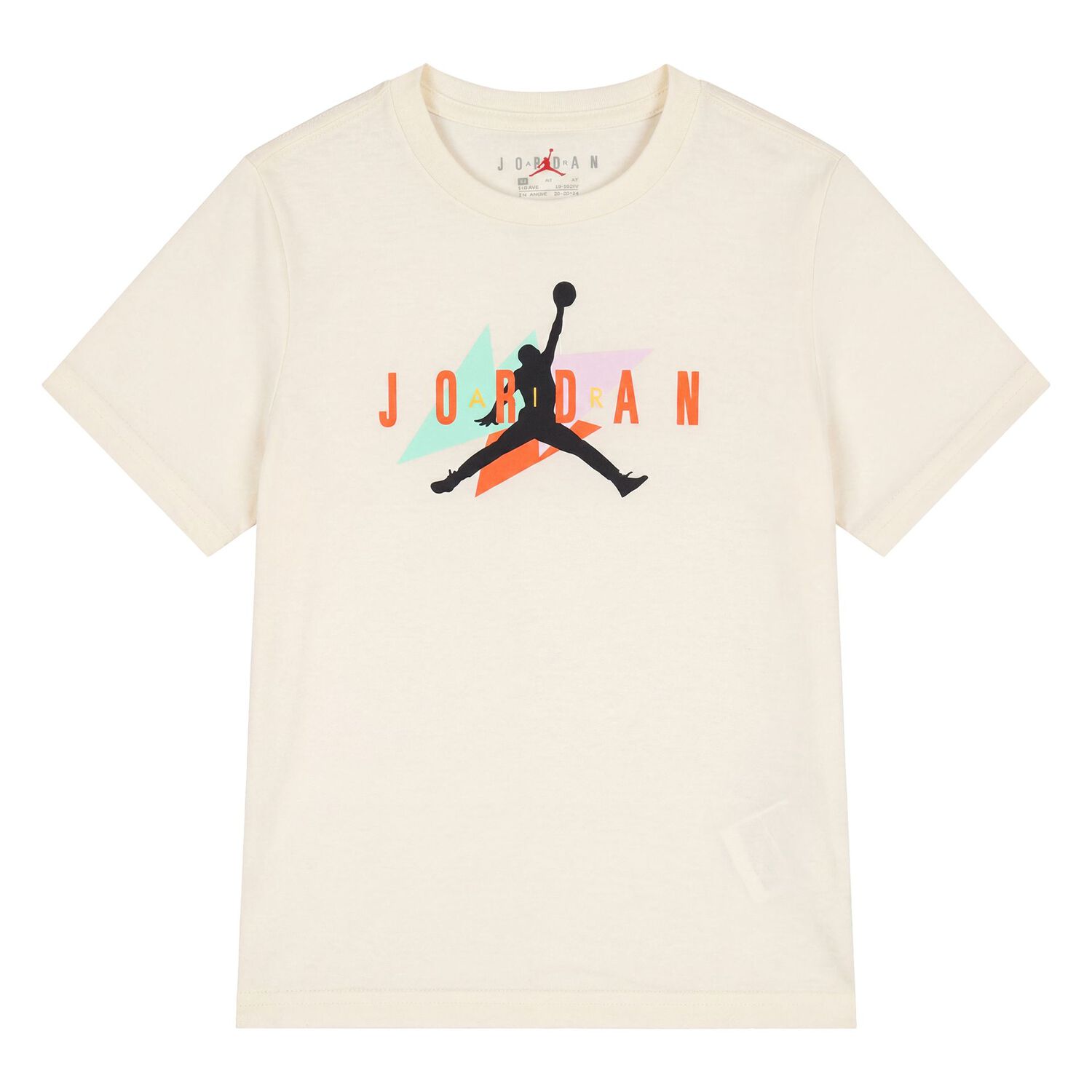 Younger Boys Ivory & Grey Jordan Shorts Set, 1, hi-res