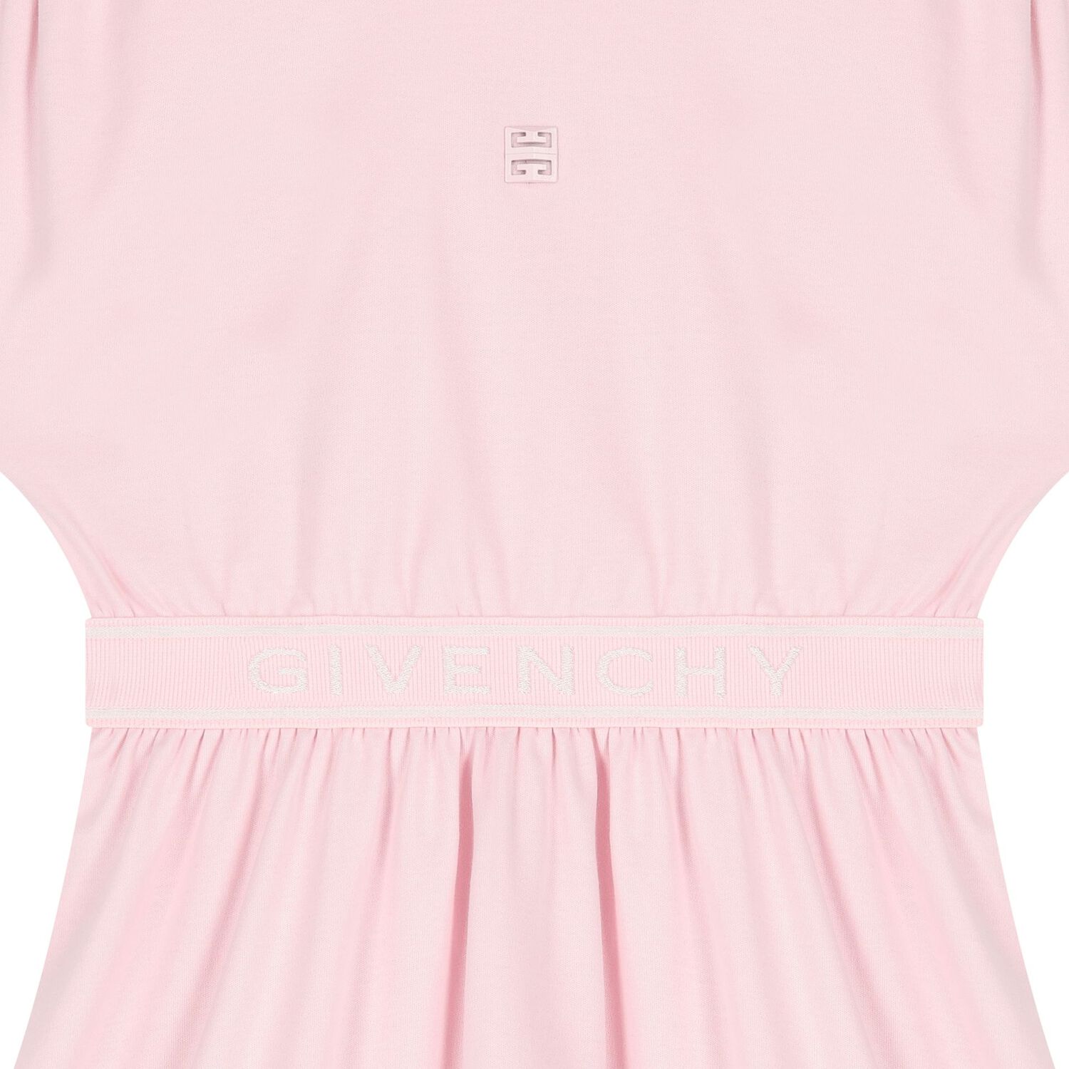Girls Pink Logo Dress, 1, hi-res