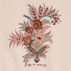 Girls Beige Floral Logo Sweatshirt, 1, hi-res