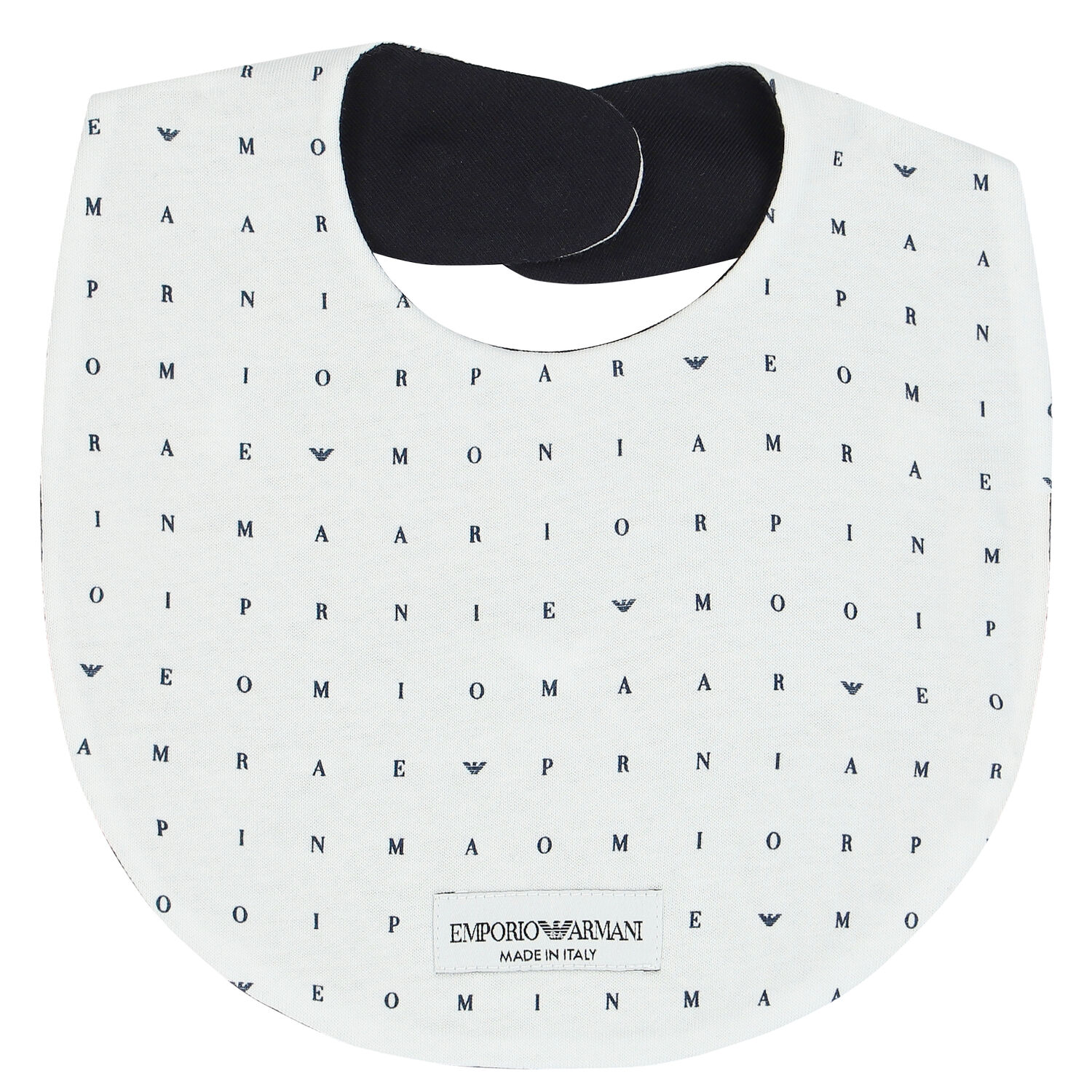 Baby Boys Navy Blue Logo Bib Set, 1, hi-res
