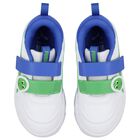 Boys White & Green Multiflex 2 Dino Trainers, 1, hi-res