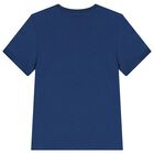 Boys Blue Logo T-Shirt, 1, hi-res