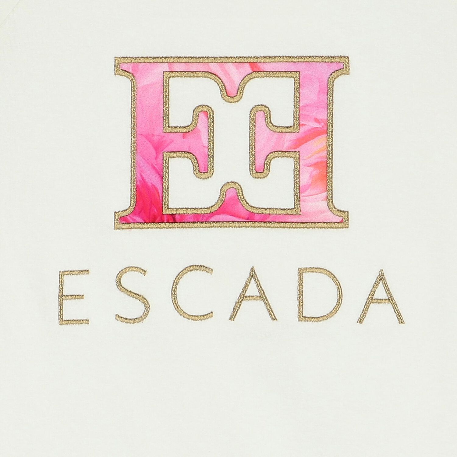 Girls Ivory Logo T-Shirt, 1, hi-res