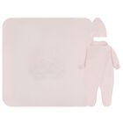 Baby Girls Pink Bunny Babygrow Gift Set, 1, hi-res