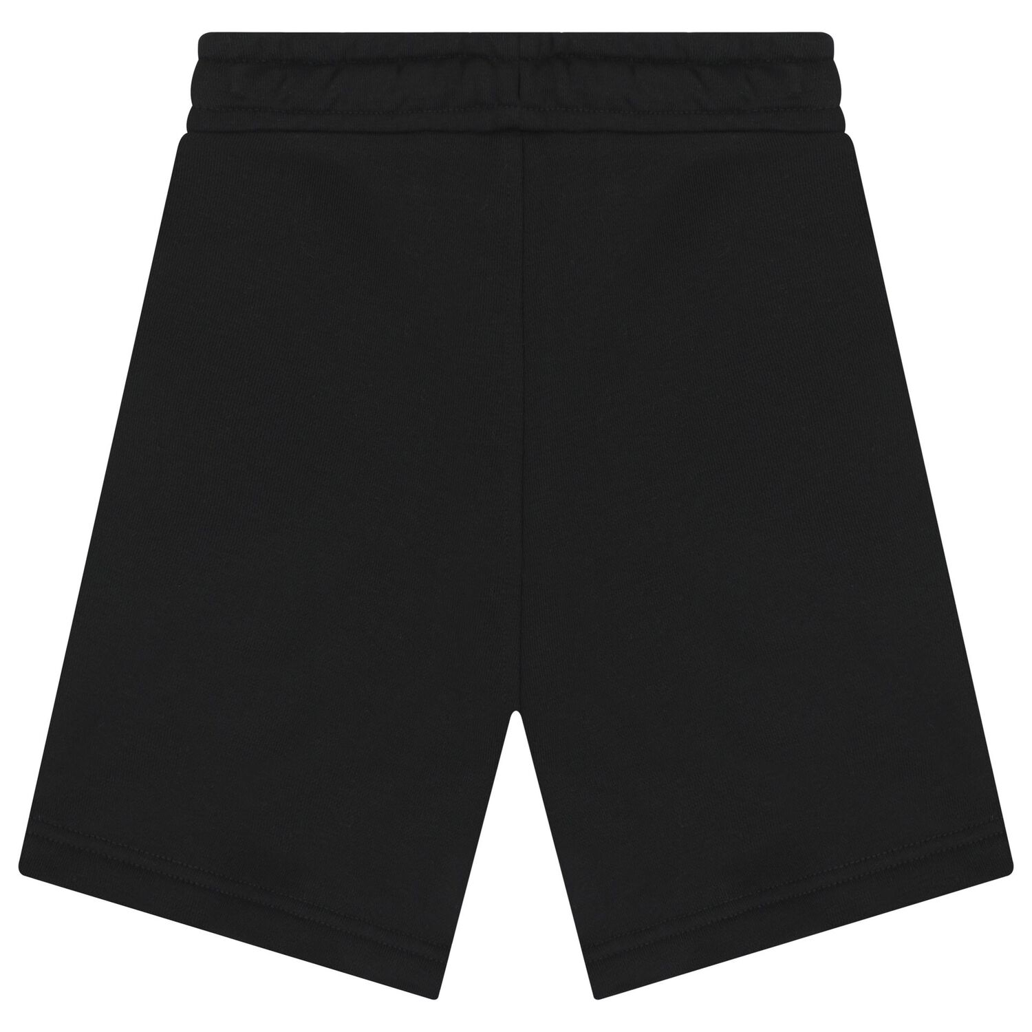 Boys Black Logo Shorts, 2, hi-res