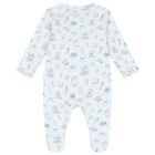 Blue Nursery Print Babygrow Gift Set (3 Piece), 1, hi-res