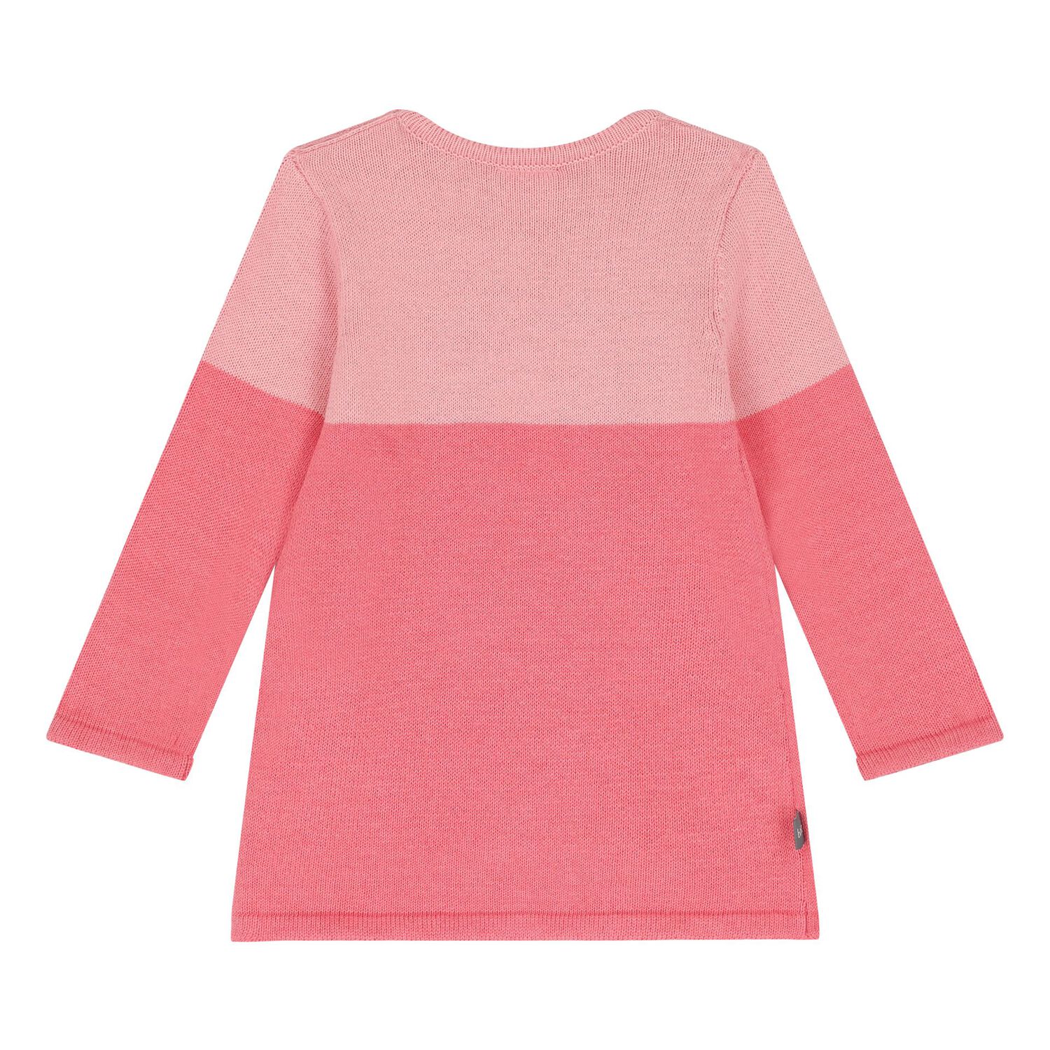 Younger Girls Pink Knitted Dress, 1, hi-res image number null