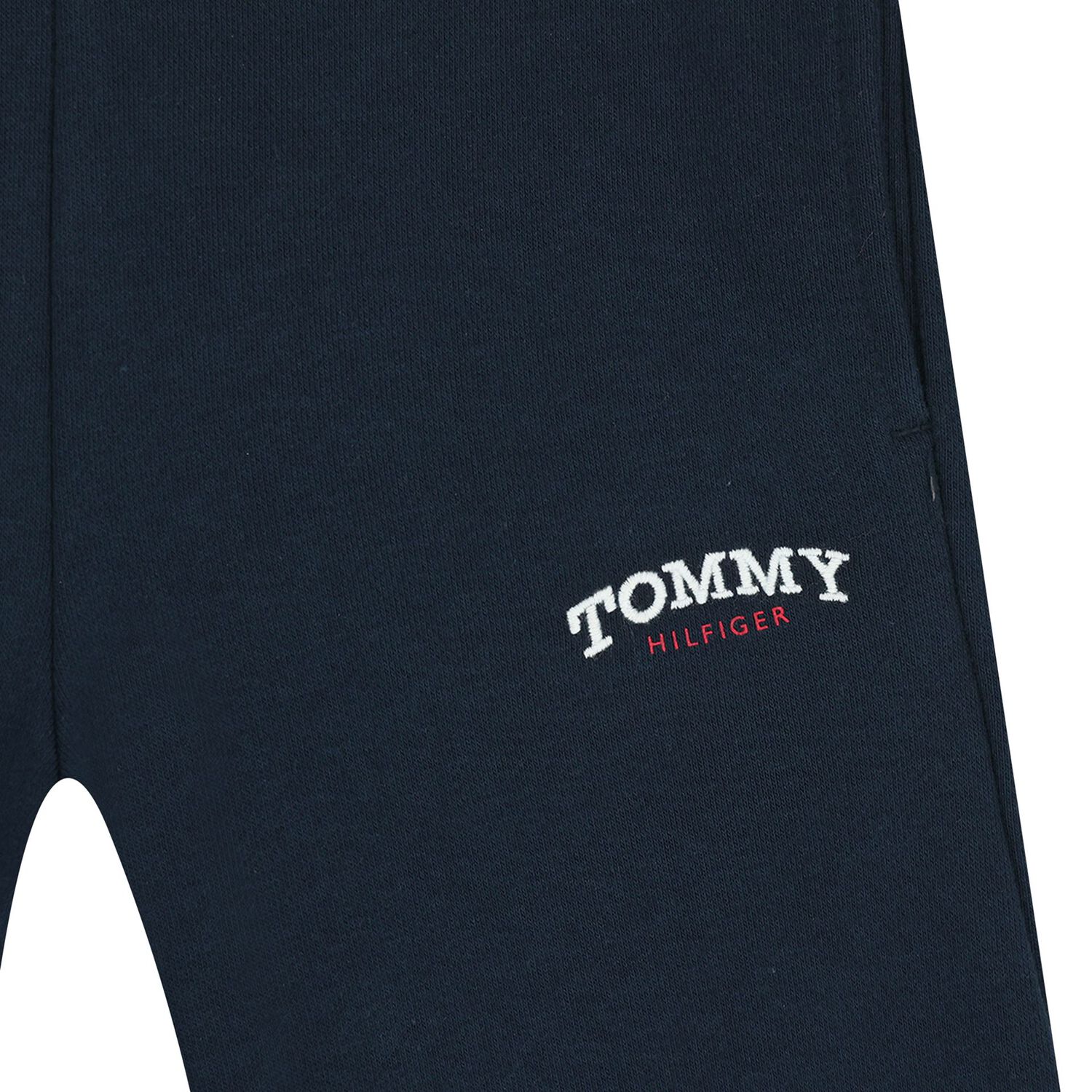 Boys Blue Logo Shorts, 1, hi-res