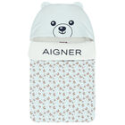 Blue Teddy Logo Baby Nest, 2, hi-res