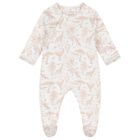 White & Beige Africa Babygrow, 2, hi-res