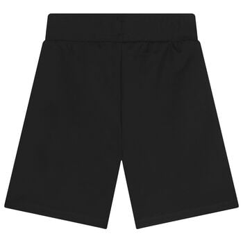 Black Logo Shorts