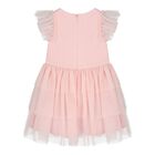 Baby Girls Pink Logo Dress Set, 1, hi-res