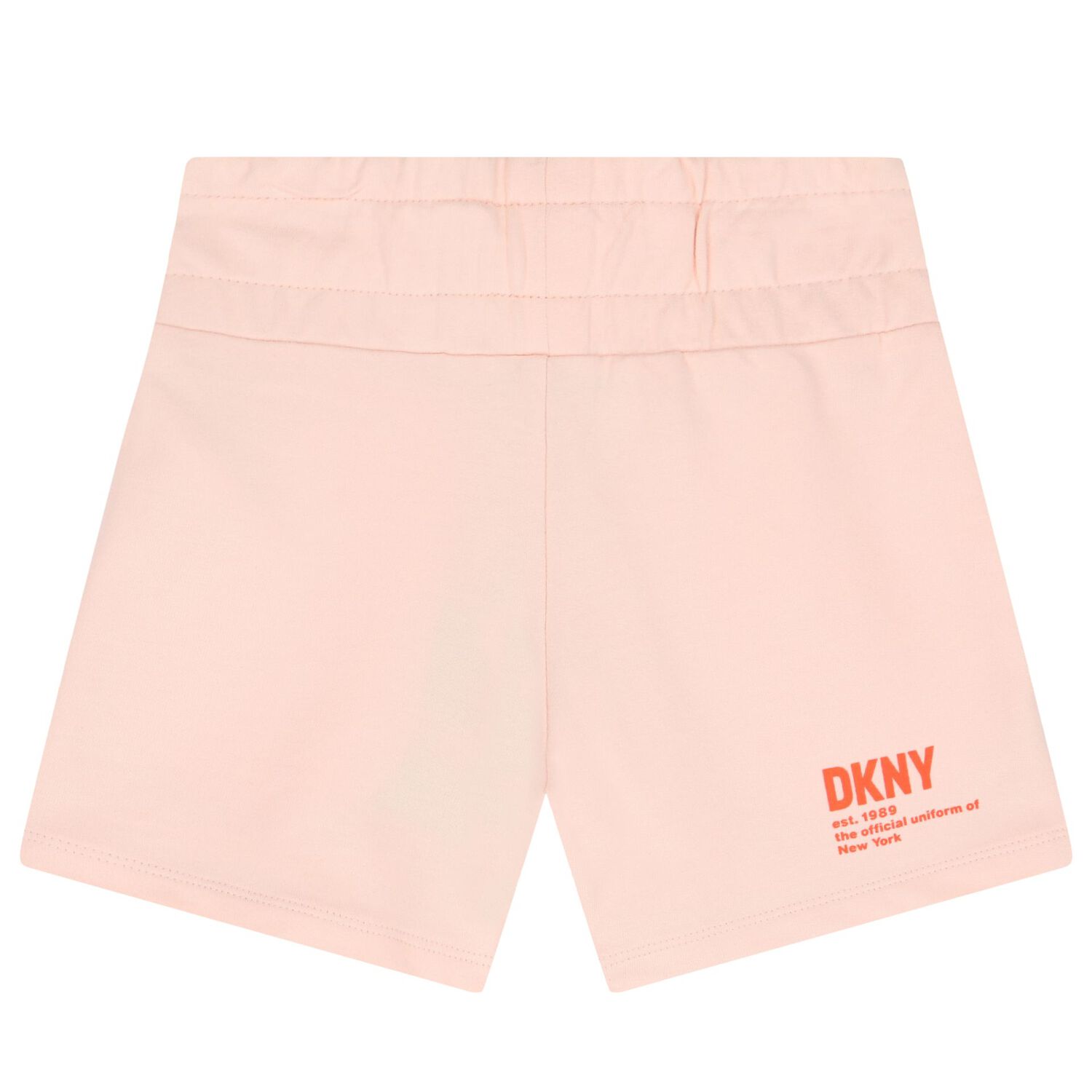 Girls Pink Logo Shorts, 1, hi-res