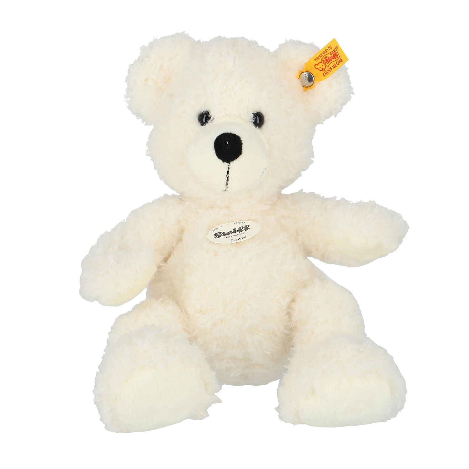 Ivory Teddy Bear Toy ( 28cm ), 1, hi-res