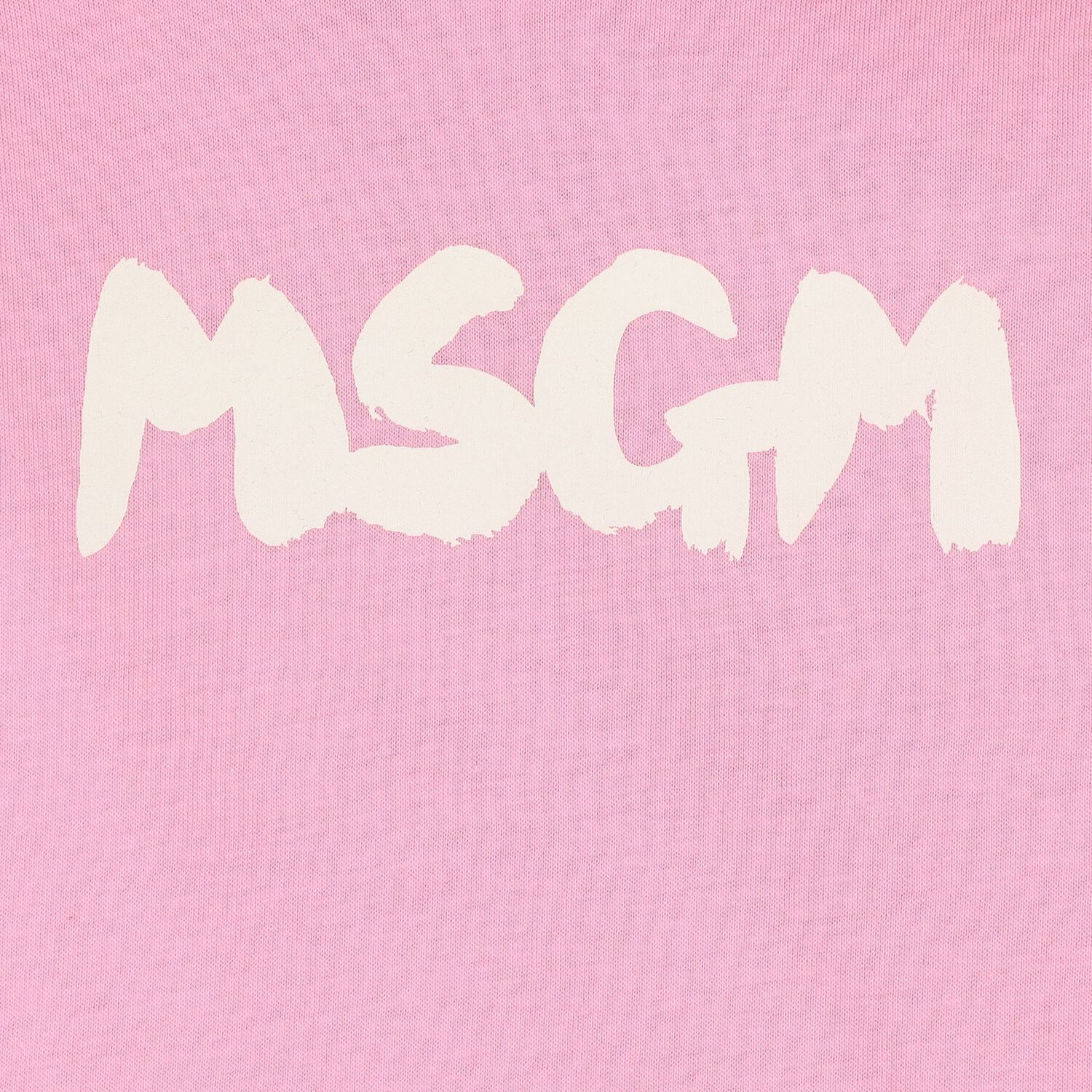 Younger Girls Pink Logo Long Sleeve Top, 1, hi-res