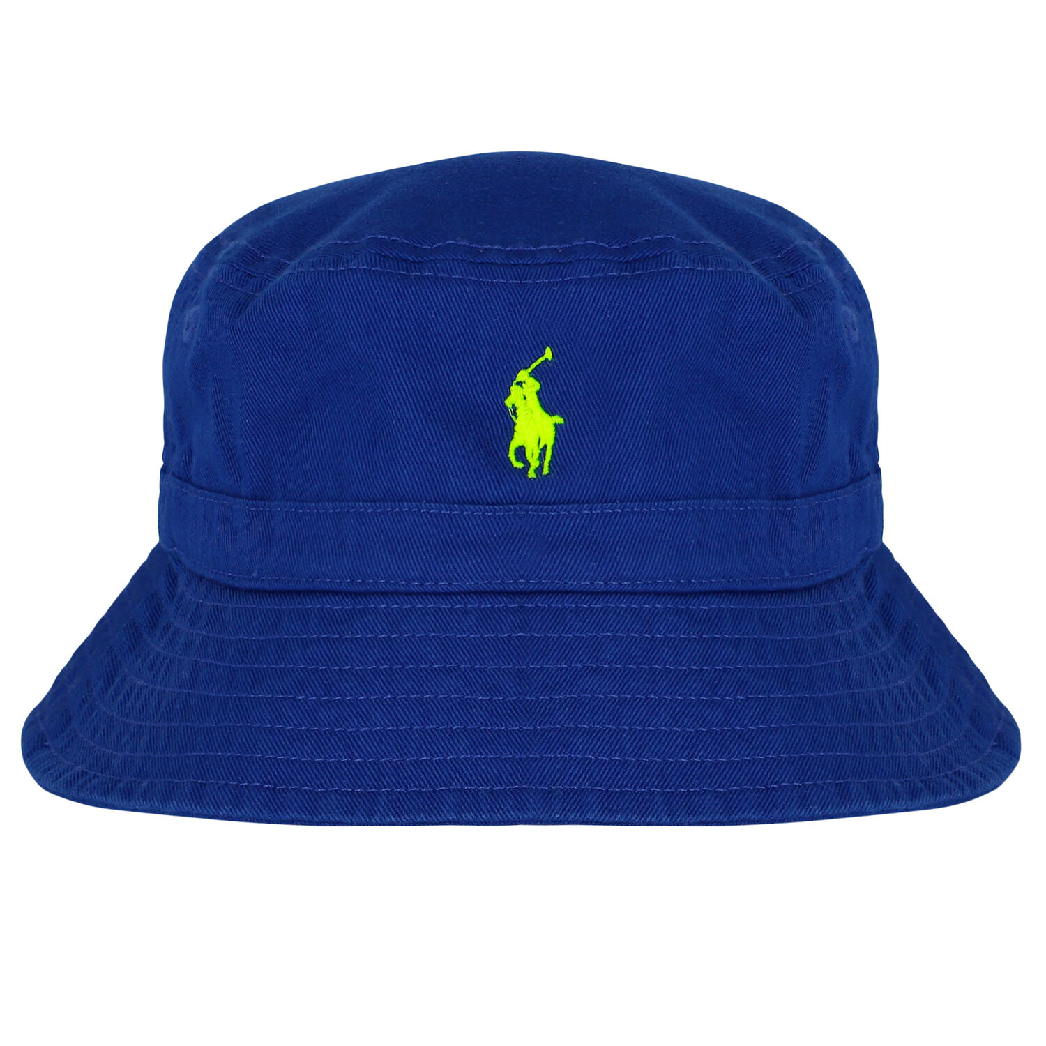 Baby Boys Blue Logo Hat, 1, hi-res