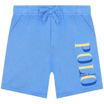 Boys Blue Logo Shorts