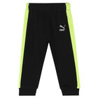 Younger Boys Black & Green Logo Tracksuit, 1, hi-res
