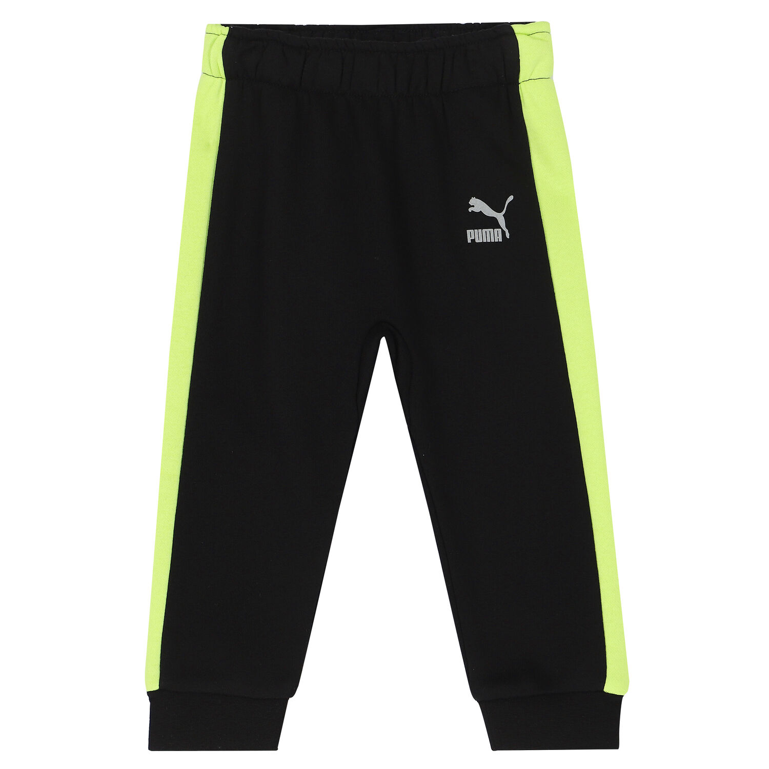 Younger Boys Black & Green Logo Tracksuit, 1, hi-res