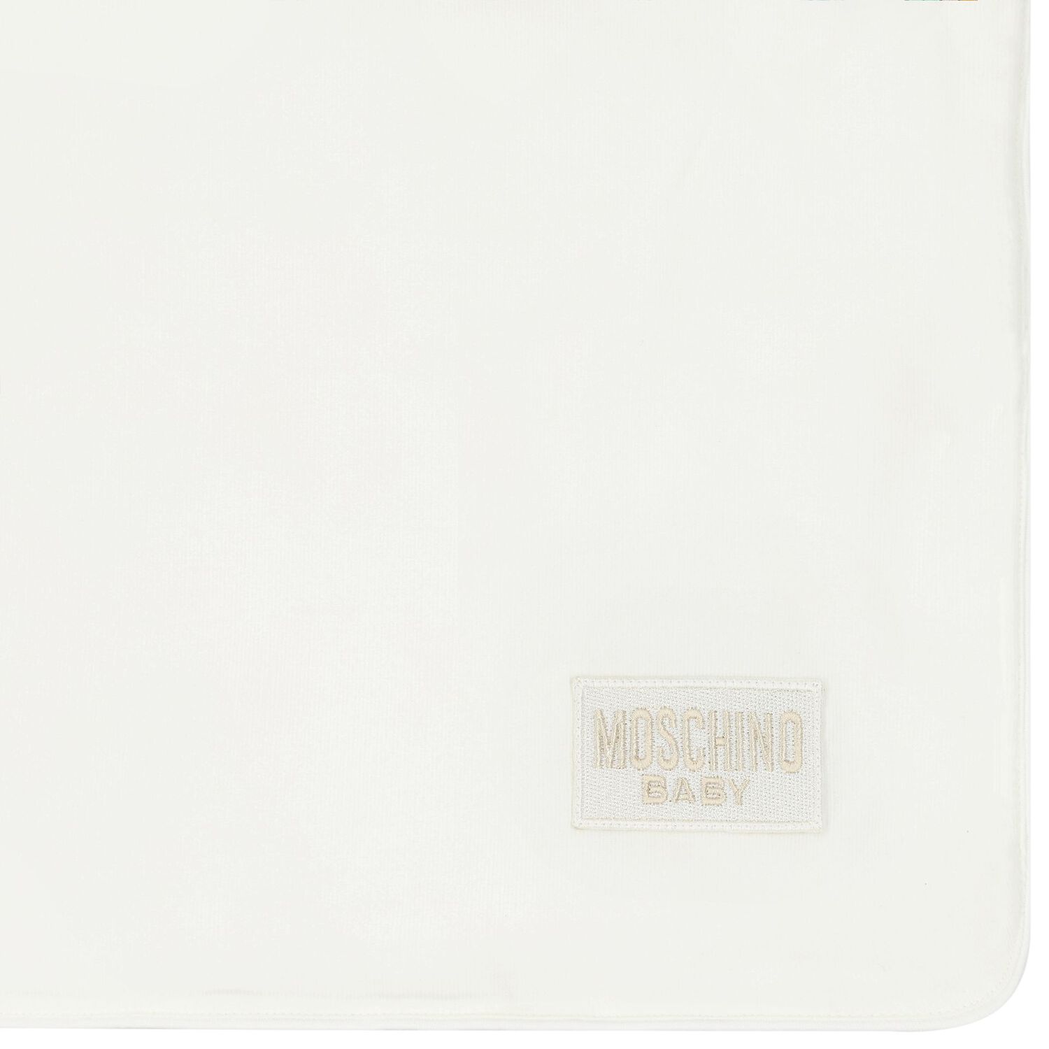 Ivory Teddy Bear Baby Blanket, 1, hi-res