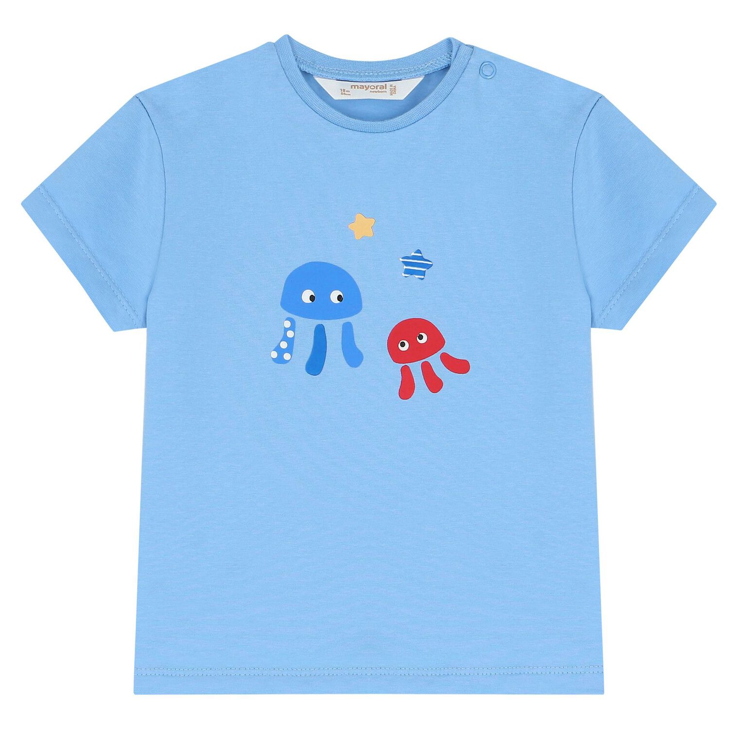 Baby Boys White, Red & Blue Shorts Set, 1, hi-res