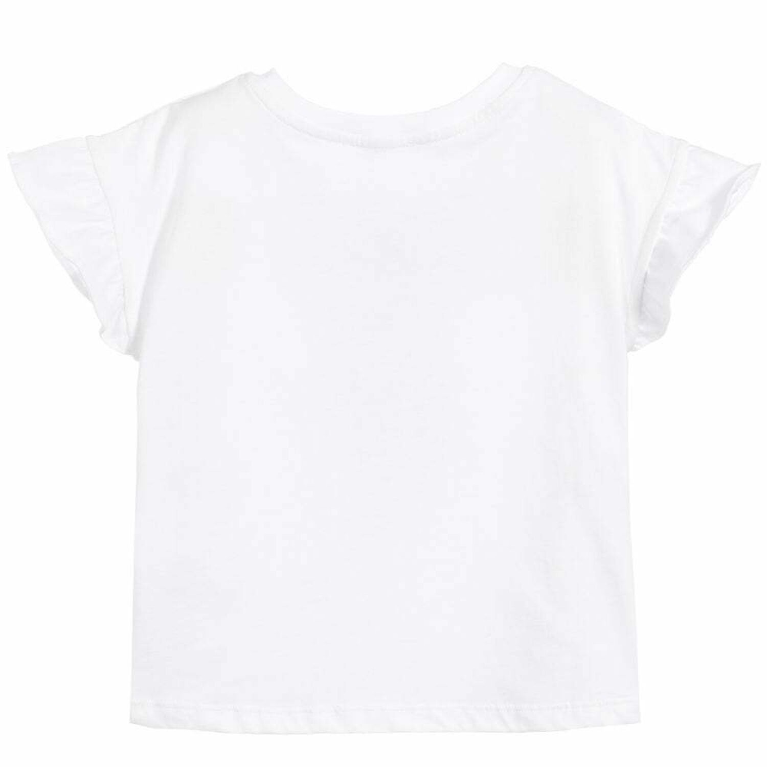 Girls White Eka T-Shirt, 1, hi-res