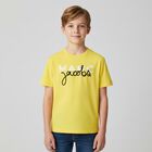 Boys Yellow Logo T-Shirt, 2, hi-res