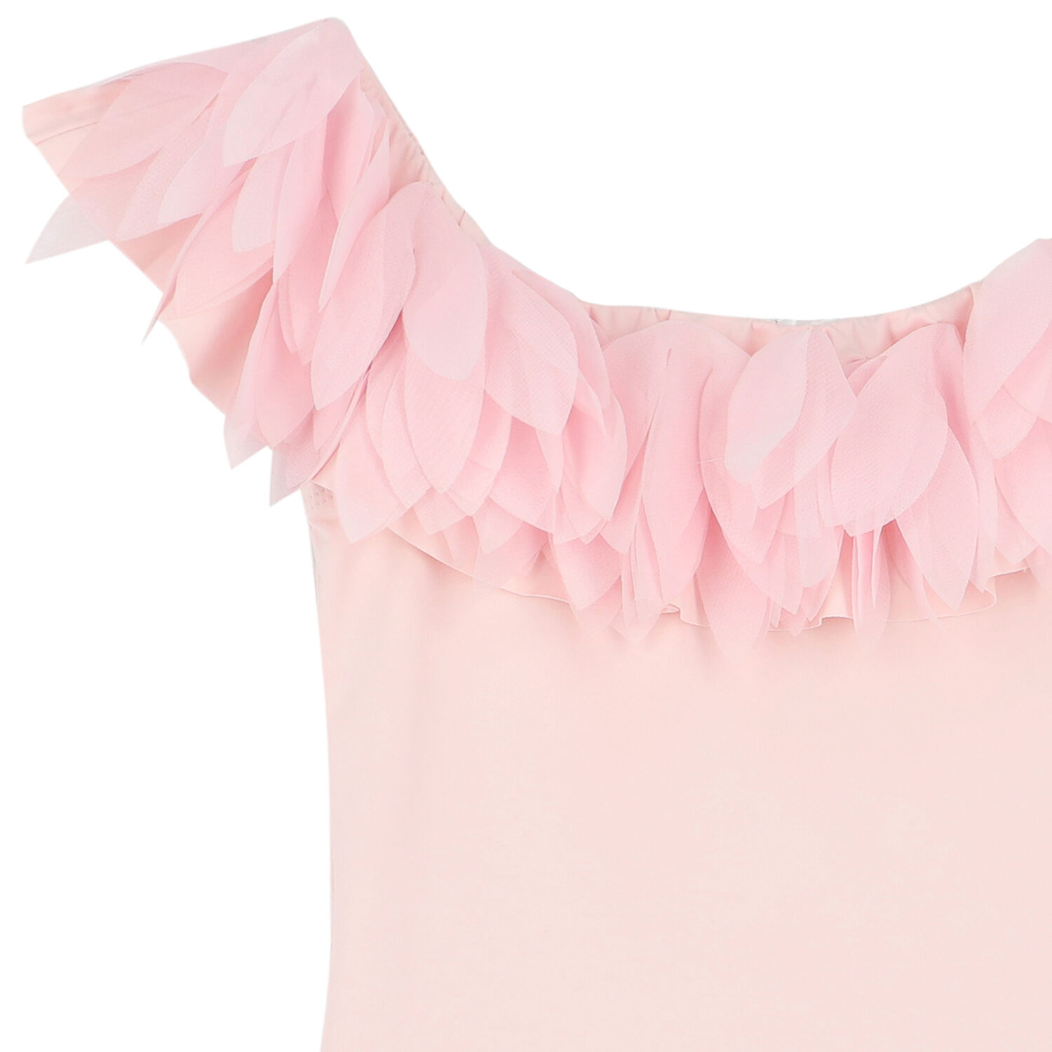 Girls Pink Petal Swimsuit, 1, hi-res image number null