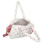 Baby Girls White & Pink Waterproof Baby Changing Bag, 2, hi-res