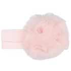 Baby Girls Pink Flower Headband, 2, hi-res