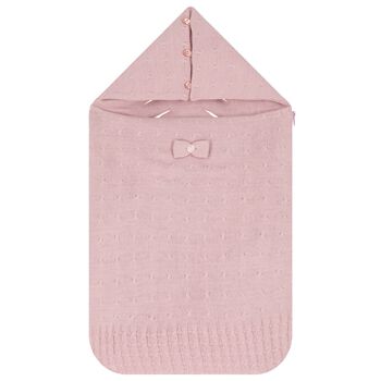 Baby Girls Pink Baby Knit Nest