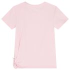 Girls Pink Logo T-Shirt, 2, hi-res