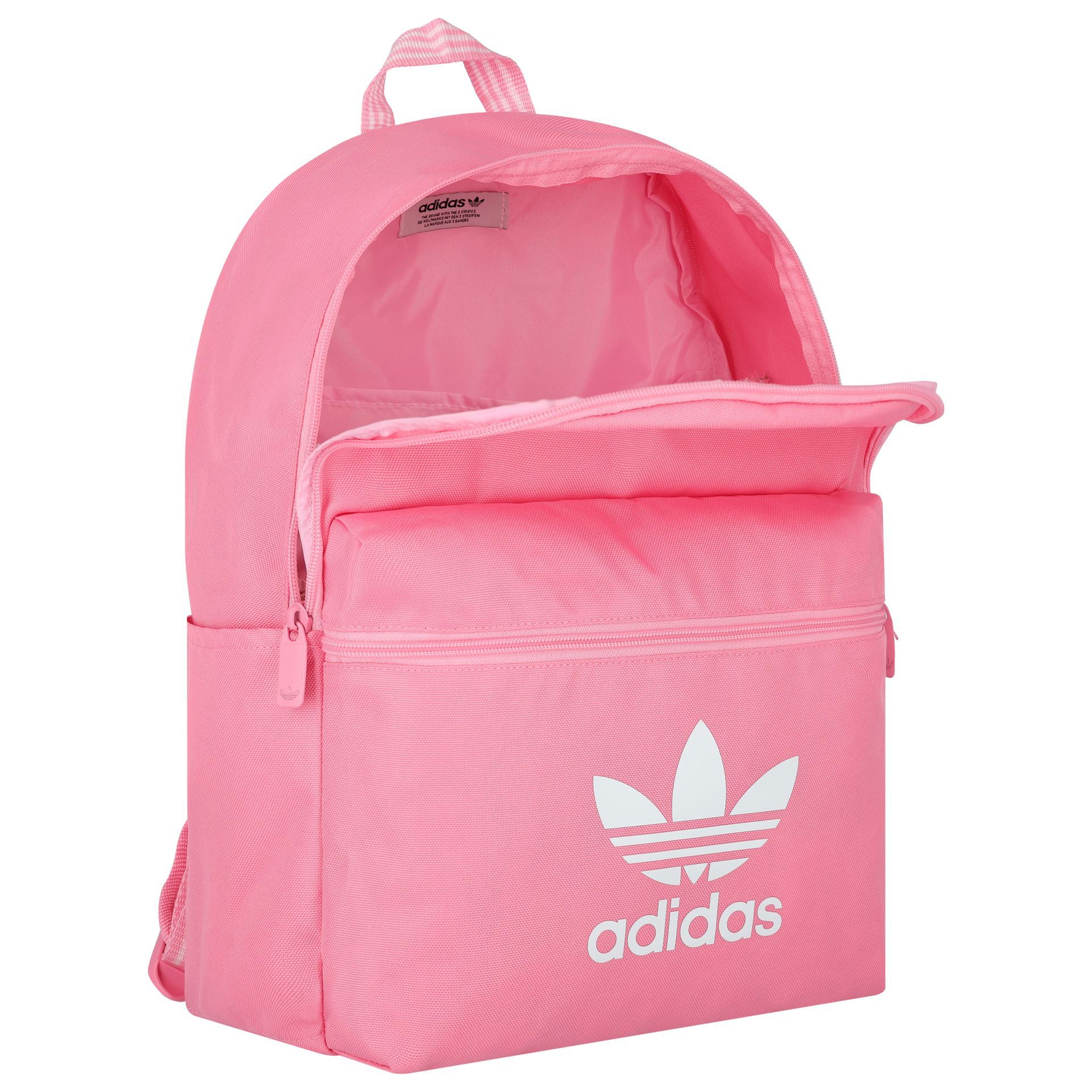 Pink and blue adidas backpack hotsell