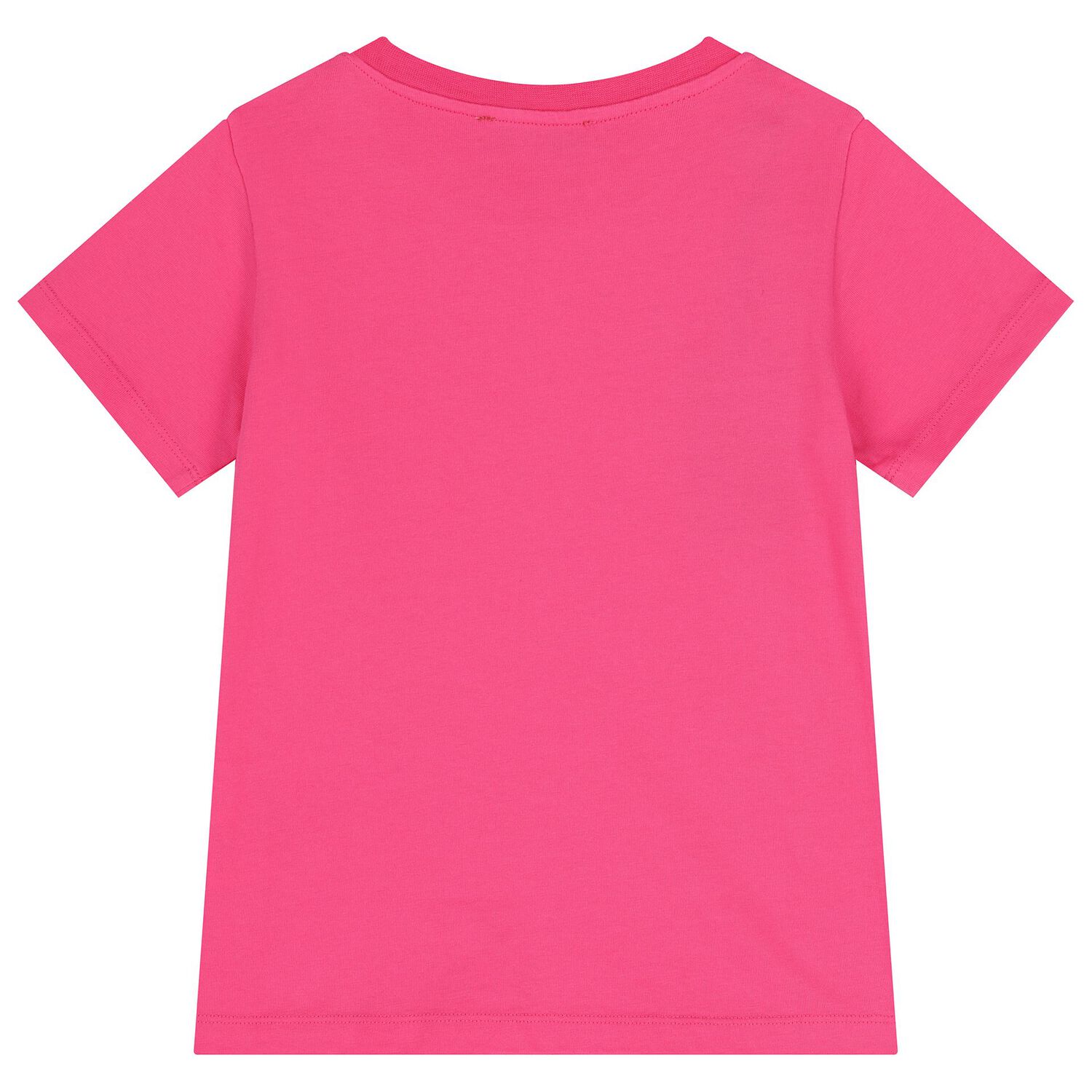 Girls Pink Logo T-Shirt , 2, hi-res