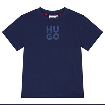 Boys Blue Logo T-shirt