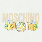 Ivory Teddy Bear Logo Baby Blanket, 1, hi-res