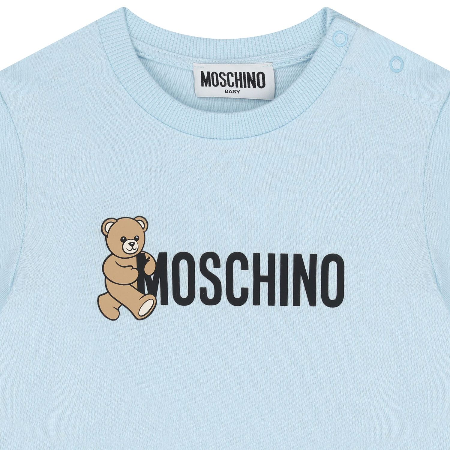 Younger Blue Teddy Bear Logo T-Shirt, 6, hi-res image number null