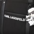 Black Ikonik Karl Logo Changing Bag ( 39cm ), 1, hi-res