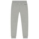 Boys Grey Logo Joggers, 1, hi-res