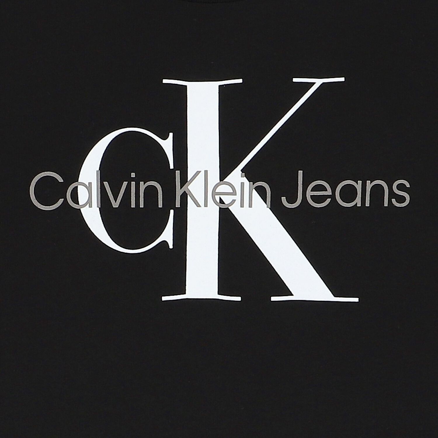 Boys Black Logo T-Shirt, 7, hi-res